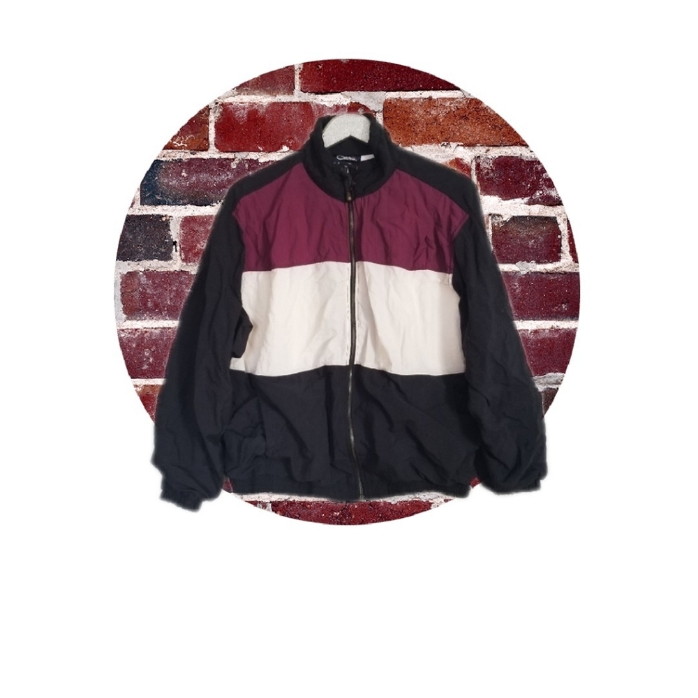 CCO$ Vintage Catalina Zip Up Color Block Windbreaker